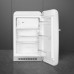 Külmik smeg, 50-ndate stiil, 97 cm, 17/105 l, 35 db, mehaaniline juhtimine, parem, valge