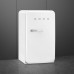 Külmik smeg, 50-ndate stiil, 97 cm, 17/105 l, 35 db, mehaaniline juhtimine, parem, valge
