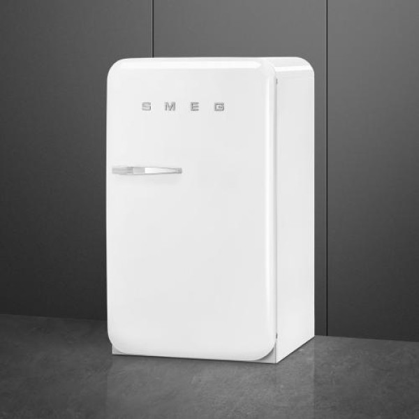 Külmik smeg, 50-ndate stiil, 97 cm, 17/105 l, 35 db, mehaaniline juhtimine, parem, valge