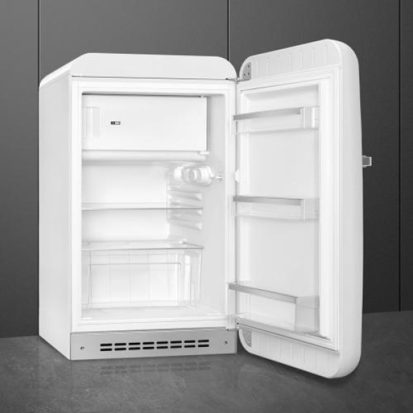 Külmik smeg, 50-ndate stiil, 97 cm, 17/105 l, 35 db, mehaaniline juhtimine, parem, valge