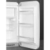 Külmik smeg, 50-ndate stiil, 97 cm, 17/105 l, 35 db, mehaaniline juhtimine, parem, valge