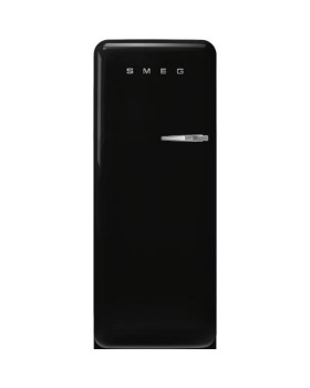 Külmik smeg, 50-ndate stiil, 153 cm, 244/26 l, 35 db, mehaaniline juhtimine, must