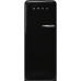 Külmik smeg, 50-ndate stiil, 153 cm, 244/26 l, 35 db, mehaaniline juhtimine, must