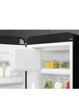 Külmik smeg, 50-ndate stiil, 153 cm, 244/26 l, 35 db, mehaaniline juhtimine, must-foto6