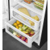 Külmik smeg, 50-ndate stiil, 153 cm, 244/26 l, 35 db, mehaaniline juhtimine, must