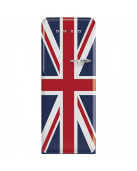 Külmik smeg, 50-ndate stiil, 153 cm, 244/26 l, 38 db, elektrooniline juhtimine, union jack