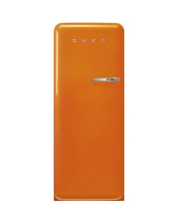 Külmik smeg, 50-ndate stiil, 153 cm, 244/26 l, 35 db, mehaaniline juhtimine, vasak, oranž Külmik smeg, 50-ndate stiil, 153 cm, 244/26 l, 35 db, mehaaniline juhtimine, vasak, oranž