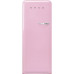 Külmik smeg, 50-ndate stiil, 153 cm, 244/26 l, 35 db, mehaaniline juhtimine, roosa