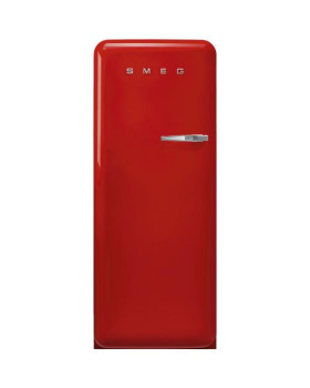 Külmik smeg, 50-ndate stiil, 153 cm, 244/26 l, 35 db, mehaaniline juhtimine, punane