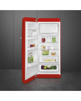 Külmik smeg, 50-ndate stiil, 153 cm, 244/26 l, 35 db, mehaaniline juhtimine, punane-foto3