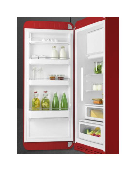 Külmik smeg, 50-ndate stiil, 153 cm, 244/26 l, 35 db, mehaaniline juhtimine, punane-foto9