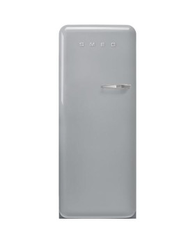 Külmik smeg, 50-ndate stiil, 153 cm, 244/26 l, 35 db, mehaaniline juhtimine, hõbedane