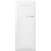 Külmik smeg, 50-ndate stiil, 153 cm, 244/26 l, 35 db, mehaaniline juhtimine, valge