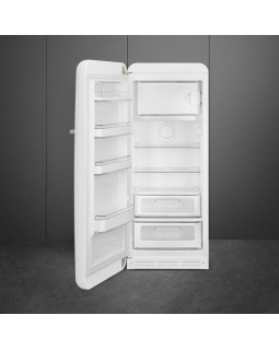 Külmik smeg, 50-ndate stiil, 153 cm, 244/26 l, 35 db, mehaaniline juhtimine, valge-foto4