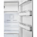 Külmik smeg, 50-ndate stiil, 153 cm, 244/26 l, 35 db, mehaaniline juhtimine, matt savi