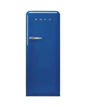 Külmik smeg, 50-ndate stiil, 153 cm, 244/26 l, 35 db, mehaaniline juhtimine, sinine