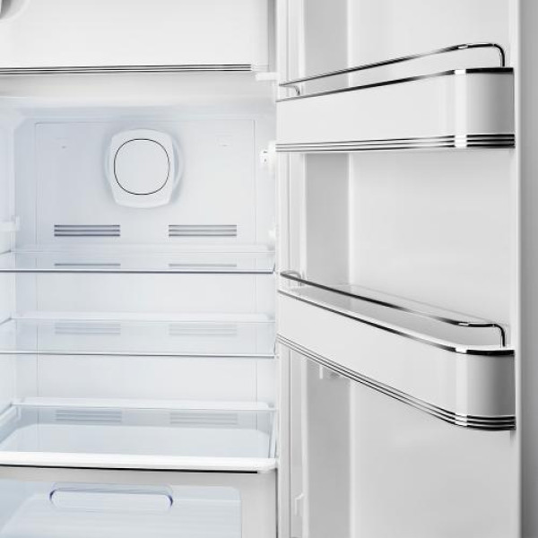 Külmik smeg, 50-ndate stiil, 153 cm, 244/26 l, 35 db, mehaaniline juhtimine, sinine