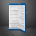 Külmik smeg, 50-ndate stiil, 153 cm, 244/26 l, 35 db, mehaaniline juhtimine, sinine