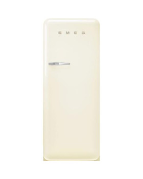 Külmik smeg, 50-ndate stiil, 153 cm, 244/26 l, 35 db, elektrooniline juhtimine, parem, kreem