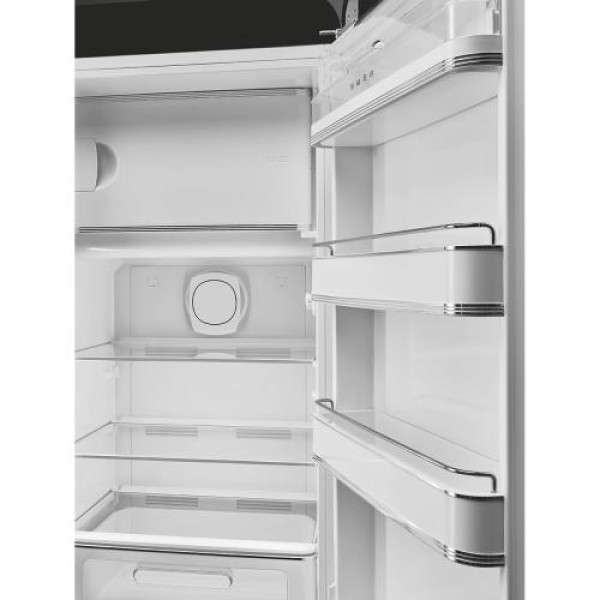 Külmik smeg, 50-ndate stiil, 153 cm, 244/26 l, 35 db, mehaaniline juhtimine, matt must tahvel