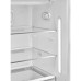 Külmik smeg, 50-ndate stiil, 153 cm, 244/26 l, 35 db, mehaaniline juhtimine, matt must tahvel