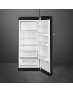 Külmik smeg, 50-ndate stiil, 153 cm, 244/26 l, 35 db, mehaaniline juhtimine, matt must tahvel-foto4