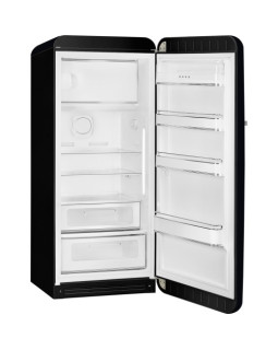 Külmik smeg, 50-ndate stiil, 153 cm, 244/26 l, 35 db, mehaaniline juhtimine, must matt-foto2