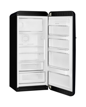 Külmik smeg, 50-ndate stiil, 153 cm, 244/26 l, 35 db, mehaaniline juhtimine, must matt-foto2