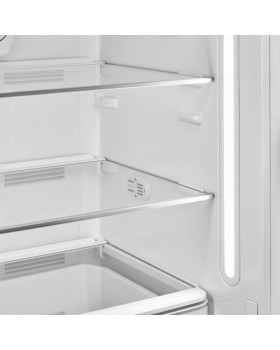 Külmik smeg, 50-ndate stiil, 153 cm, 244/26 l, 35 db, mehaaniline juhtimine, must matt-foto5