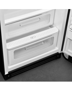 Külmik smeg, 50-ndate stiil, 153 cm, 244/26 l, 35 db, mehaaniline juhtimine, must matt-foto6