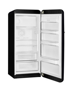 Külmik smeg, 50-ndate stiil, 153 cm, 244/26 l, 35 db, mehaaniline juhtimine, matt must-foto2