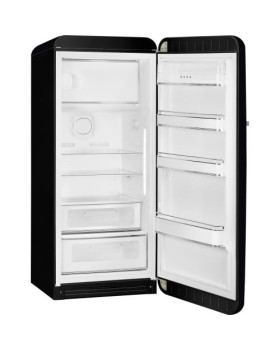 Külmik smeg, 50-ndate stiil, 153 cm, 244/26 l, 35 db, mehaaniline juhtimine, matt must-foto2