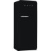 Külmik smeg, 50-ndate stiil, 153 cm, 244/26 l, 35 db, mehaaniline juhtimine, matt must