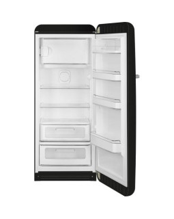 Külmik smeg, 50-ndate stiil, 153 cm, 244/26 l, 35 db, mehaaniline juhtimine, matt must-foto4