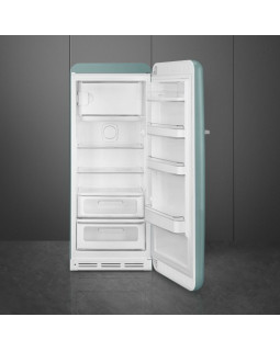 Külmik smeg, 50-ndate stiil, 150 cm, 244/26 l, 35 db, elektrooniline juhtimine, smaragdroheline-foto2