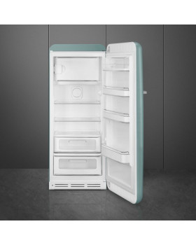 Külmik smeg, 50-ndate stiil, 150 cm, 244/26 l, 35 db, elektrooniline juhtimine, smaragdroheline-foto2