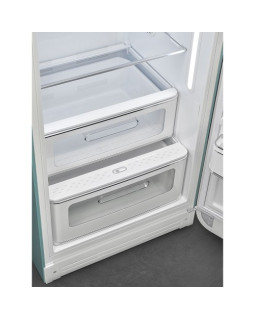Külmik smeg, 50-ndate stiil, 150 cm, 244/26 l, 35 db, elektrooniline juhtimine, smaragdroheline-foto4