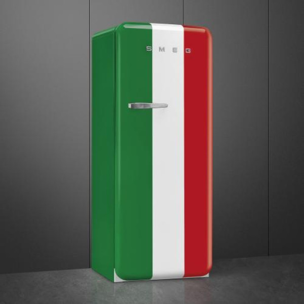 Külmik smeg, 50-ndate stiil, 153 cm, 244/26 l, 35 db, mehaaniline juhtimine, itaalia trikoloor