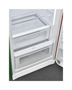 Külmik smeg, 50-ndate stiil, 153 cm, 244/26 l, 35 db, mehaaniline juhtimine, itaalia trikoloor-foto6