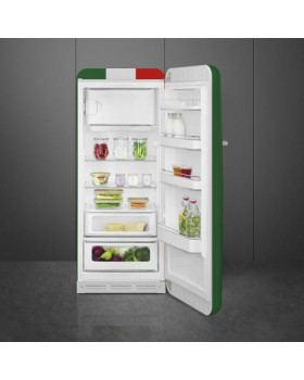 Külmik smeg, 50-ndate stiil, 153 cm, 244/26 l, 35 db, mehaaniline juhtimine, itaalia trikoloor-foto5