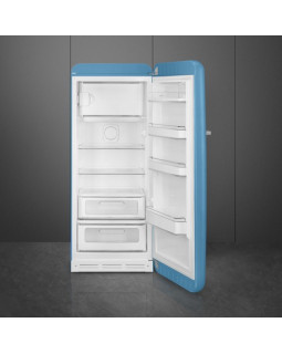 Külmik smeg, 50-ndate stiil, 153 cm, 244/26 l, 35 db, mehaaniline juhtimine, helesinine-foto4