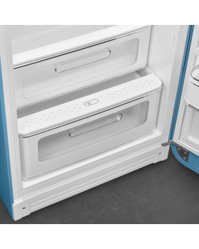 Külmik smeg, 50-ndate stiil, 153 cm, 244/26 l, 35 db, mehaaniline juhtimine, helesinine-foto7