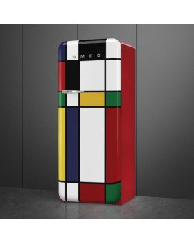 Külmik smeg, 50-ndate stiil, 150 cm, 244/26 l, 38 db, elektrooniline juhtimine, värviline-foto2