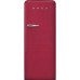 Külmik smeg, 50-ndate stiil, 153 cm, 244/26 l, 35 db, mehaaniline juhtimine, rubiinpunane
