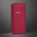 Külmik smeg, 50-ndate stiil, 153 cm, 244/26 l, 35 db, mehaaniline juhtimine, rubiinpunane