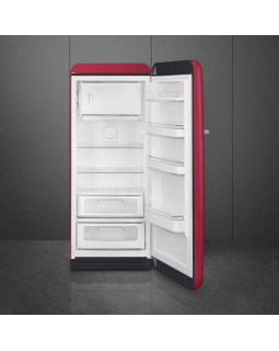 Külmik smeg, 50-ndate stiil, 153 cm, 244/26 l, 35 db, mehaaniline juhtimine, rubiinpunane-foto8