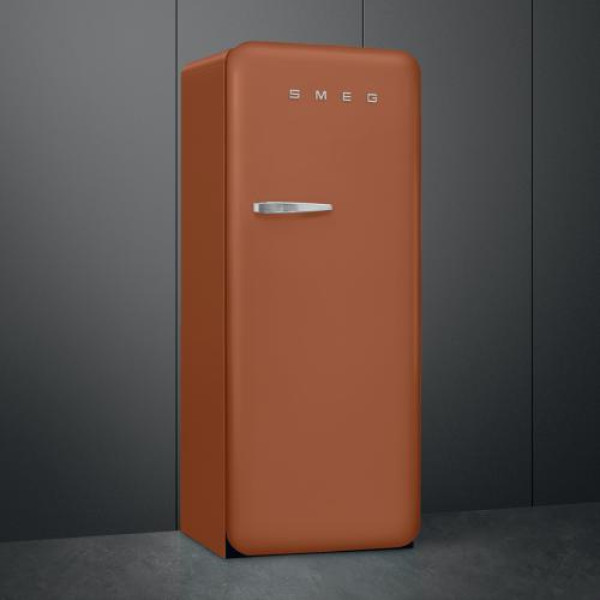 Külmik smeg, 50-ndate stiil, 153 cm, 244/26 l, 35 db, mehaaniline juhtimine, parem, rooste