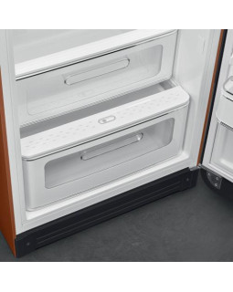 Külmik smeg, 50-ndate stiil, 153 cm, 244/26 l, 35 db, mehaaniline juhtimine, parem, rooste-foto6