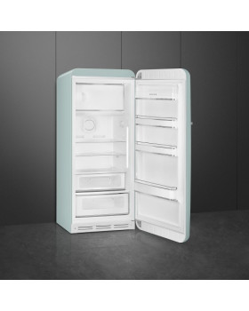 Külmik smeg, 50-ndate stiil, 153 cm, 244/26 l, 35 db, mehaaniline juhtimine, parem, meresoola roheline-foto13