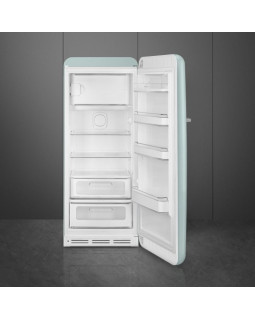 Külmik smeg, 50-ndate stiil, 153 cm, 244/26 l, 35 db, mehaaniline juhtimine, parem, meresoola roheline-foto20